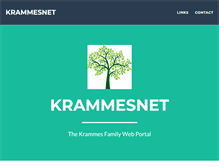 Tablet Screenshot of krammesnet.com